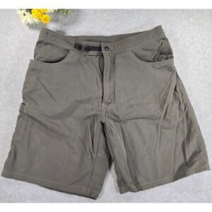 Mountain Hardware Cargo Shorts Men's Sz L W36 Green Outdoor Utility Y2K Gorp